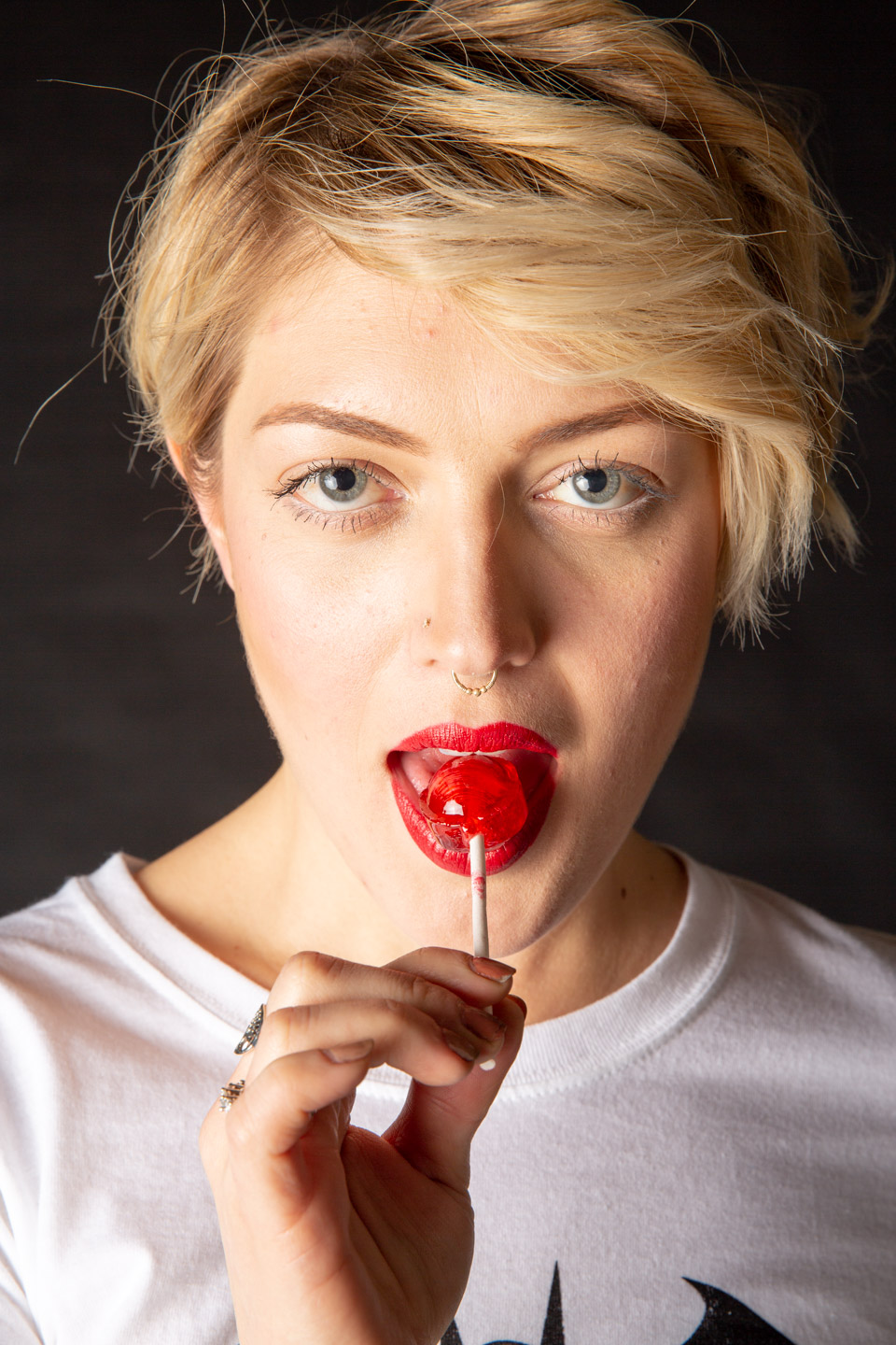 Editorial studio portrait